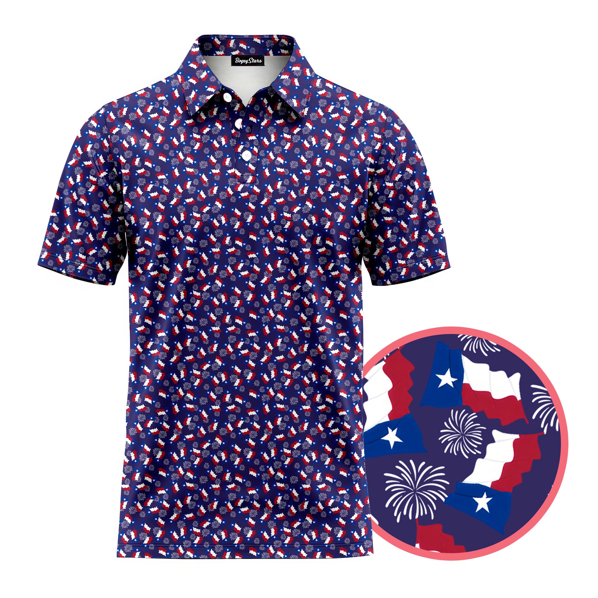 Texas Flag - Blue