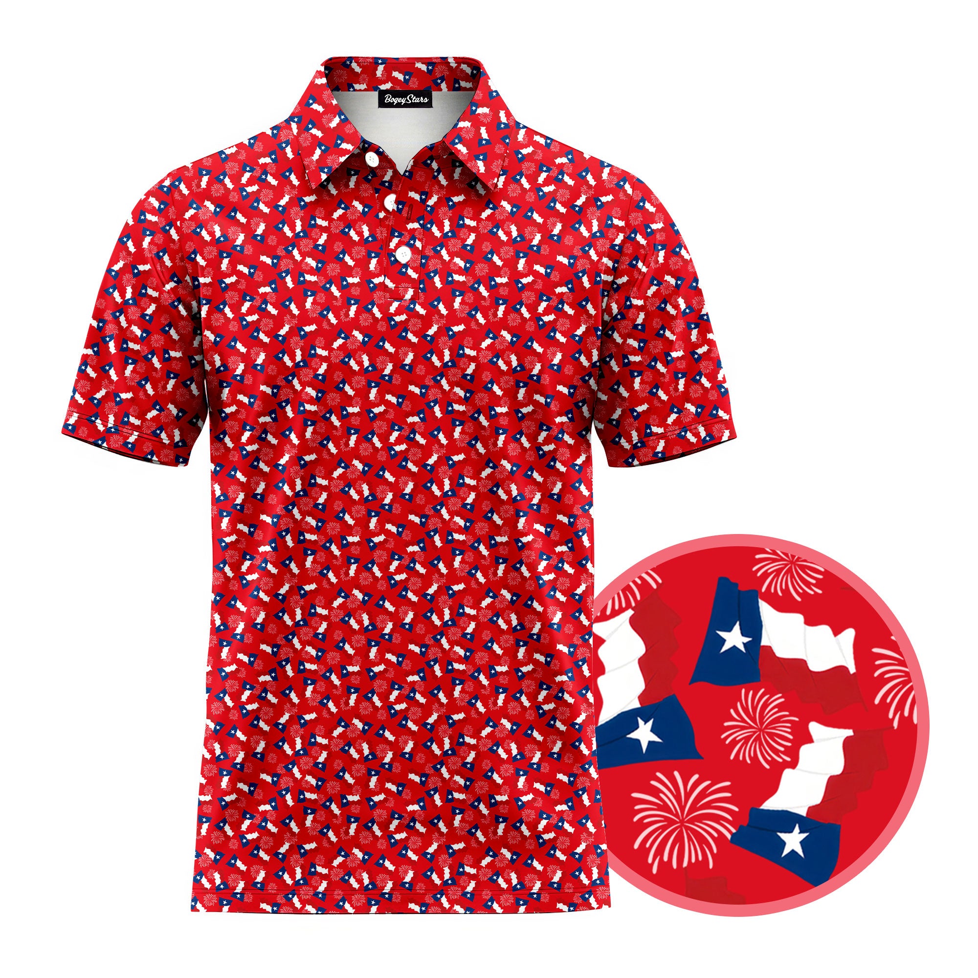 Texas Flag - Red